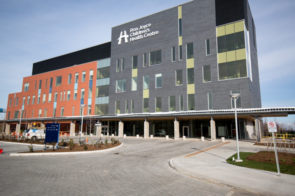 Ron Joyce Children's Health Centre exterior